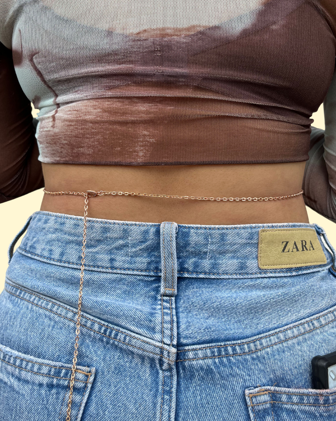 Personalised Name Waist Chain
